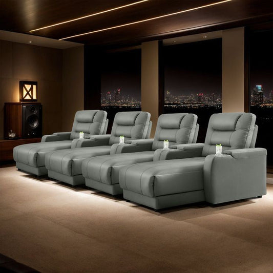Recliner Sofa: Luxury Home Theater Seating for Ultimate Comfort