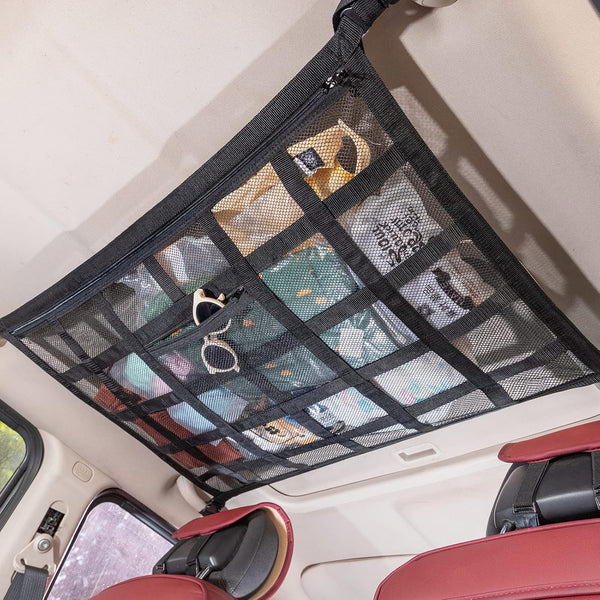 Kaskawise Upgrade Car Ceiling Cargo Net Pocket Review (31.5