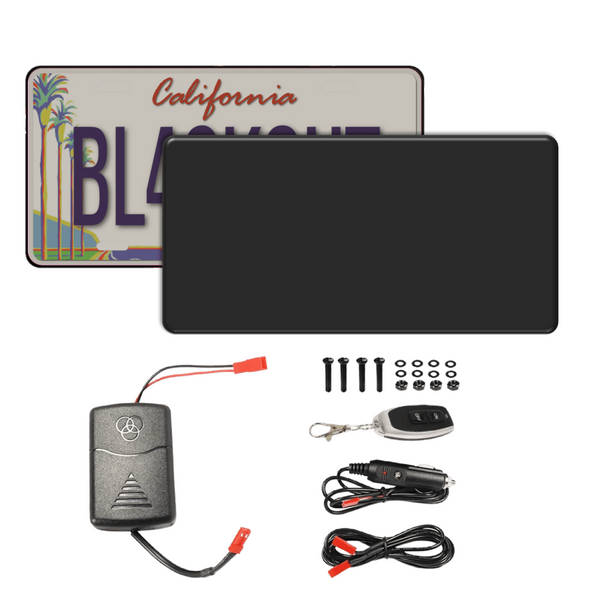 Blackout Plate Cover: Ultimate All-Weather Protection for Your License Plate