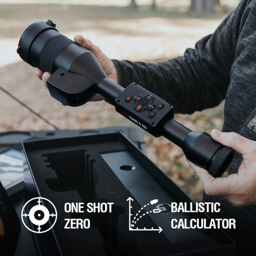 Simplicity Meets Precision With the ATN ThOR 5 XD! It's One Shot Zero Feature Lets You sight in Your Scope with Just One Shot - No More Wasting Ammo or Time.