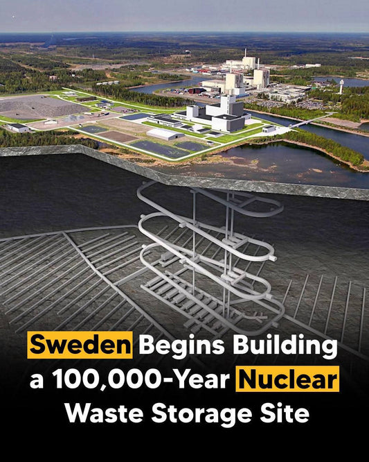 Sweden's Bold Step in Nuclear Waste Management: A 100,000-Year Solution