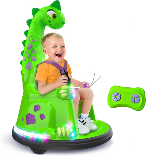 The Ultimate Ride-On Adventure – Dino-Themed Bumper Car!