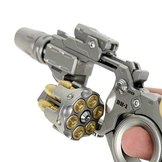 Unleash Stress in Style with the NIKOLATOY™ Alloy Multifunctional Revolver Decompression Toy! 🔥