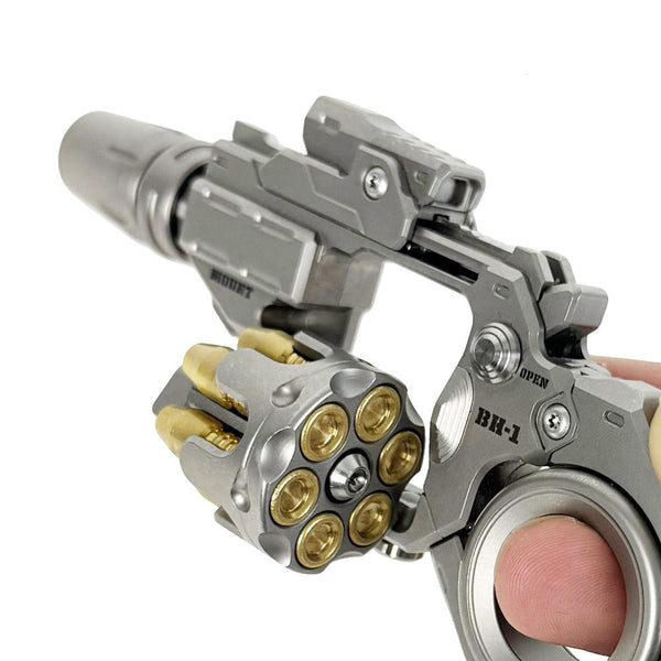 Unleash Stress in Style with the NIKOLATOY™ Alloy Multifunctional Revolver Decompression Toy! 🔥