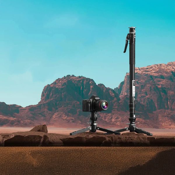 Pineta Carbon Fiber Camera Monopod – Power, Precision, Portability!
