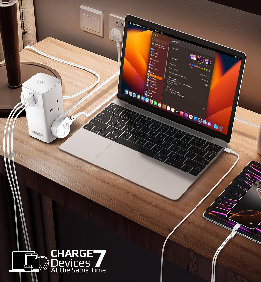 Power Up Everything, Anywhere – Meet the LENCENT 65W 7-in-1 Charging Station!⚡️🔋