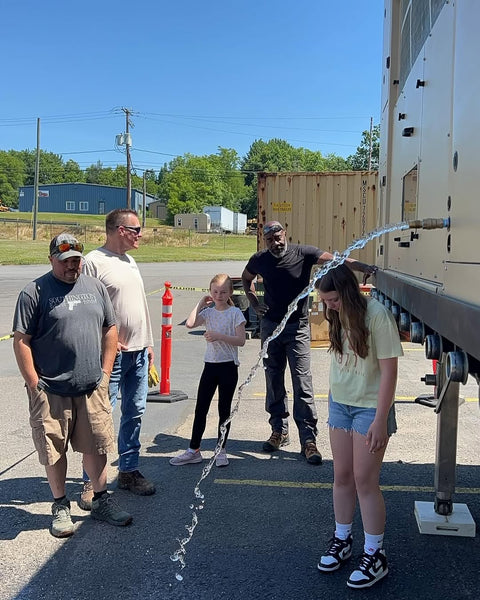 No Water? No Worries. Meet the Game-Changer: Moses West’s Atmospheric Water Generator!