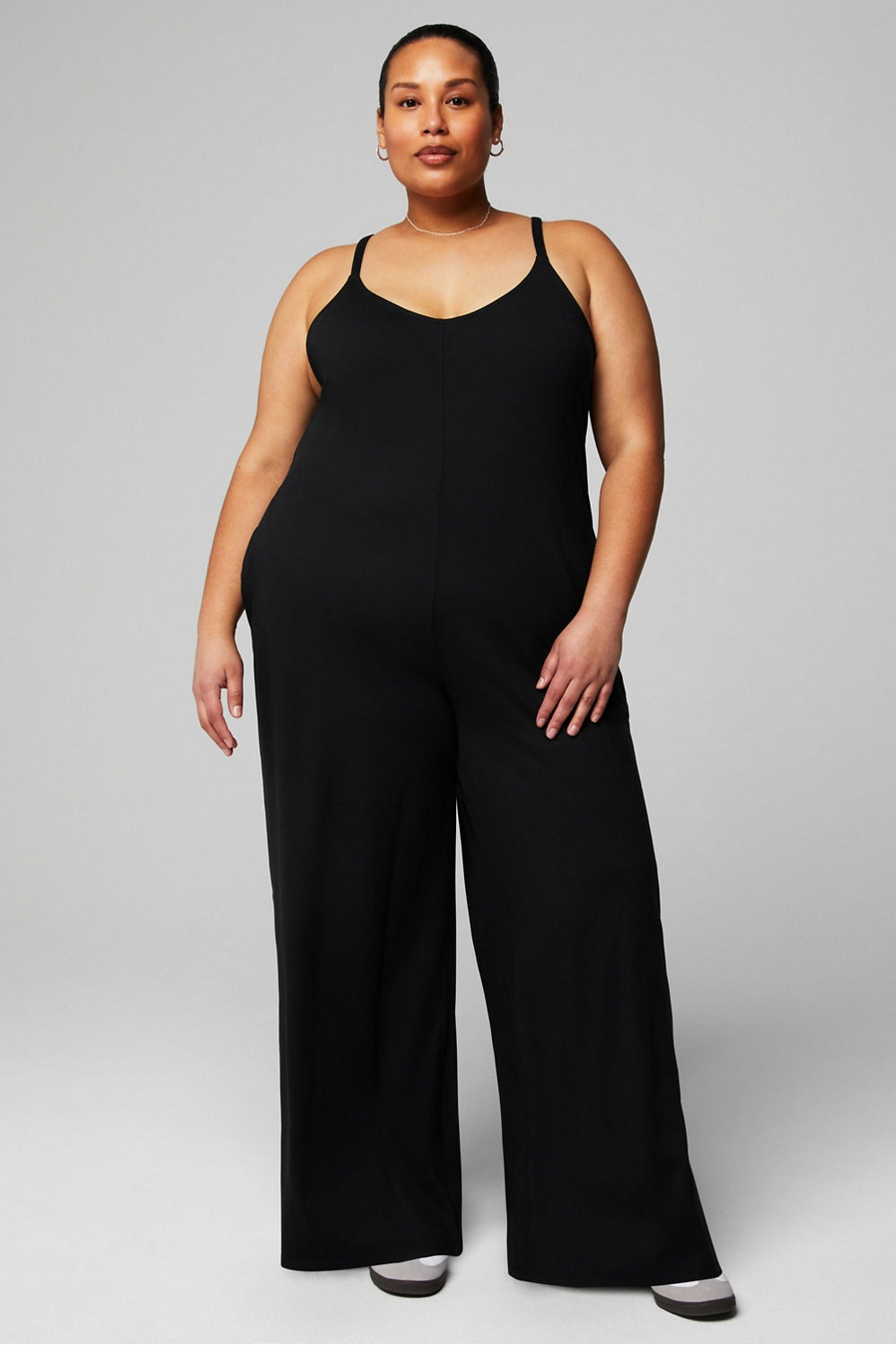 Cozy Meets Chic: The Cloud Jersey Wide Leg Onesie ✨