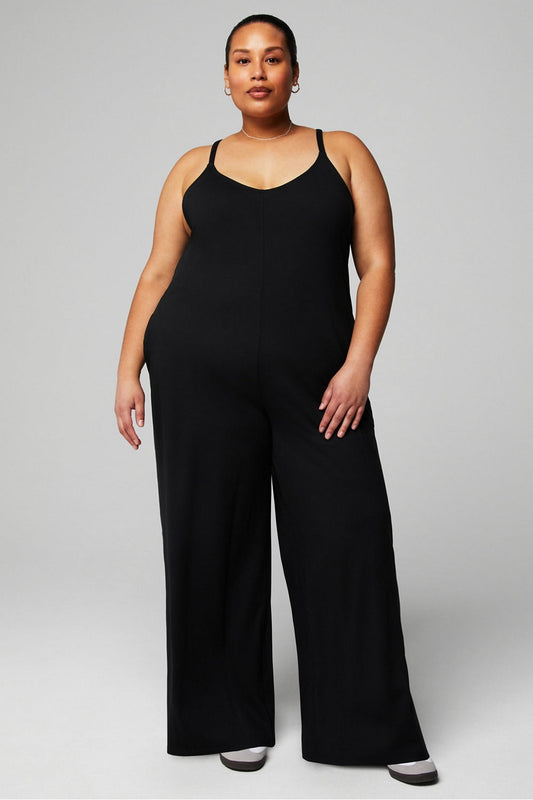 Cozy Meets Chic: The Cloud Jersey Wide Leg Onesie ✨