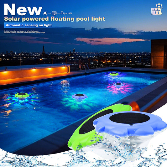 Light Up Every Splash with First Solar Floating Pool Lights! 🌊✨