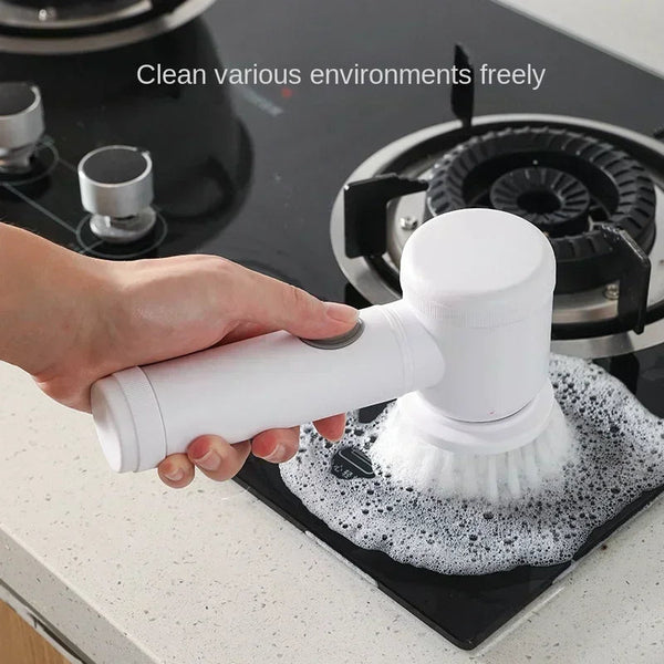 Meet Your New Cleaning Sidekick – The Spin Power Scrubber! 🌀💥