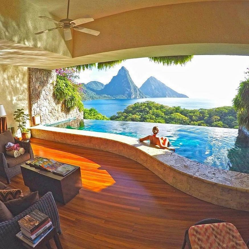 Jade Mountain Resort, St. Lucia – Heaven with a View! ✨🌴🇱🇨