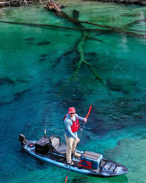 Reel in the Ultimate Fishing Adventure with the Crescent Shoalie Kayak!
