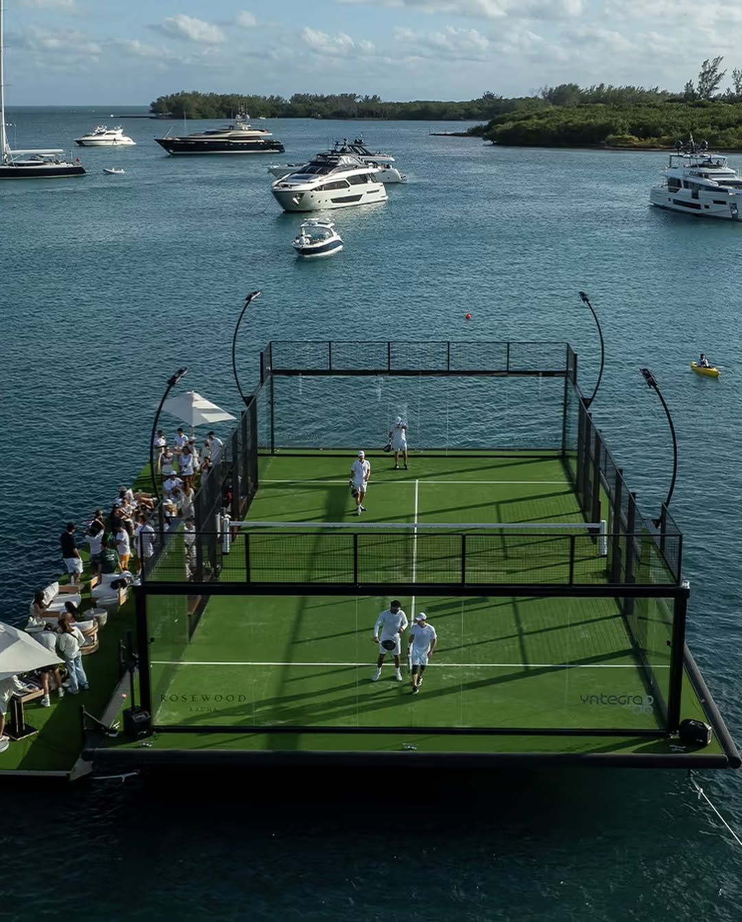 Miami’s First Floating Padel Court: Luxury, Innovation, and Unmatched Views!