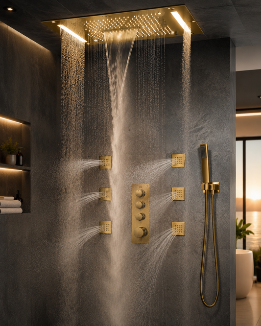 Cascada HDD710 Shower System Review: Is This 15" × 28" LED Luxury Rainfall Shower Worth It? 🚿