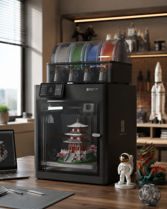 Best Multi-Colour 3D Printer on Amazon? Honest Look at the Bambu Lab P1S Combo ✨