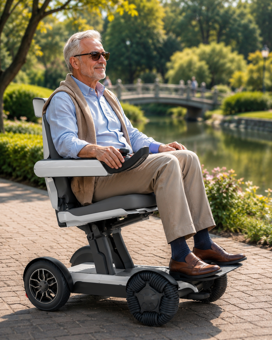 Intelligent Electric Folding Wheelchair Review: Smart, Portable & Remote-Controlled Mobility 🛵