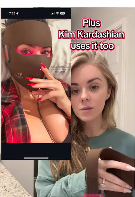 JOVS 4D Laser Light Therapy Mask – Kim K’s Secret At Home