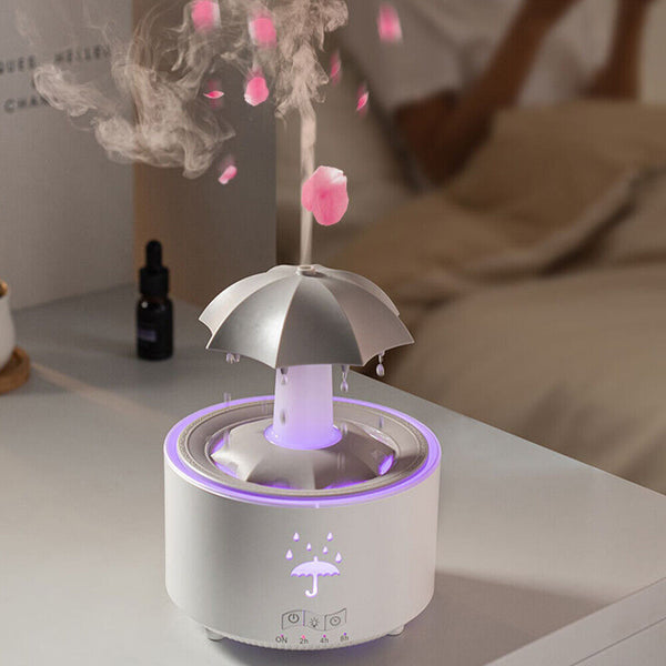 Relax with the Umbrella Humidifier – A Mesmerizing Rainfall Effect! ☔💧