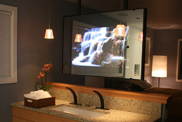 Transform Your Bathroom with the Magic of Mirror TV ✨🛁📺