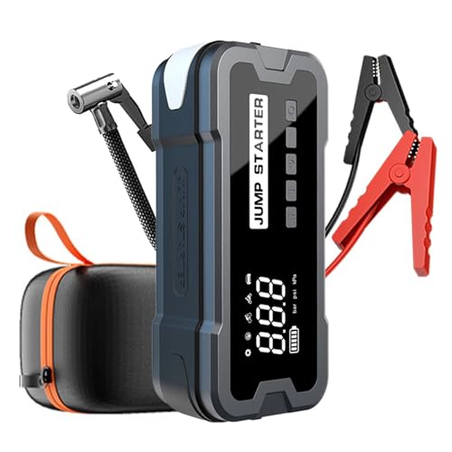 4 in 1 Portable Jump Starter with Air Pump Pro