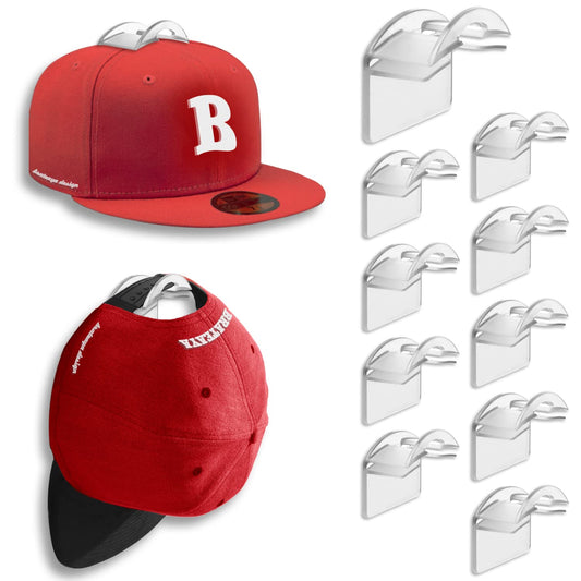 Adhesive Hat Rack Set