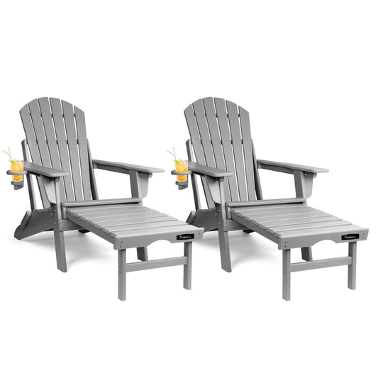 RelaxMax Foldable Adirondack Lounge