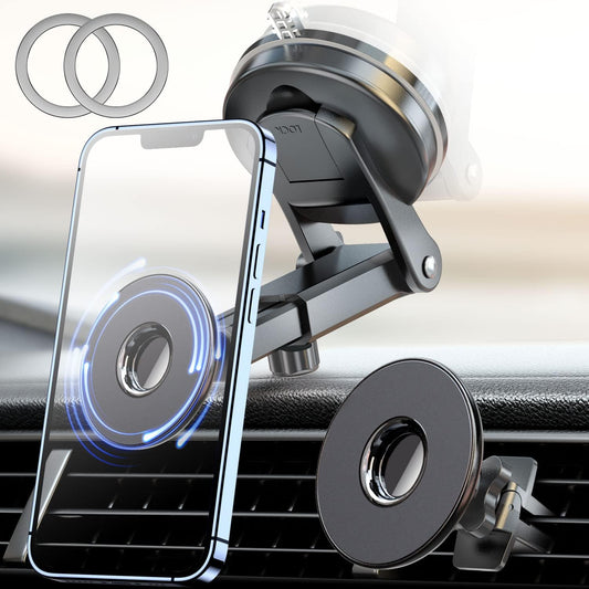 Car Cell Phone Holder Retractable Car Magnetic Phone Mount - The Superstacks