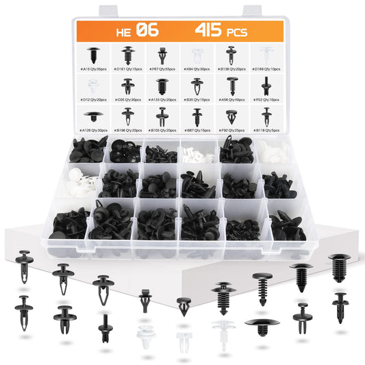 AutoClip Essentials Kit - 435 Pieces of Perfect Fit!