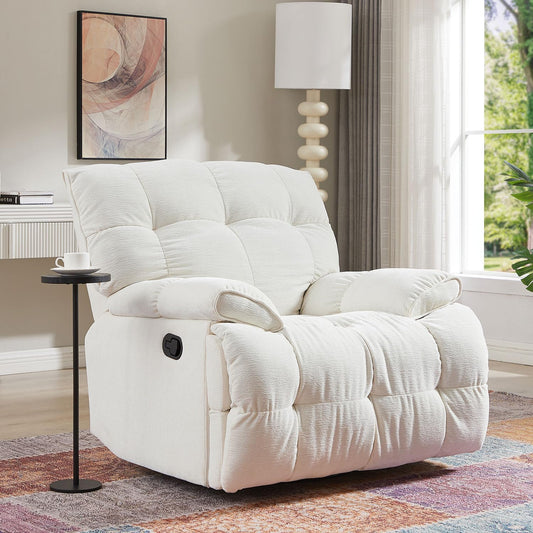 360° Swivel Manual Recliner - Ultimate Comfort