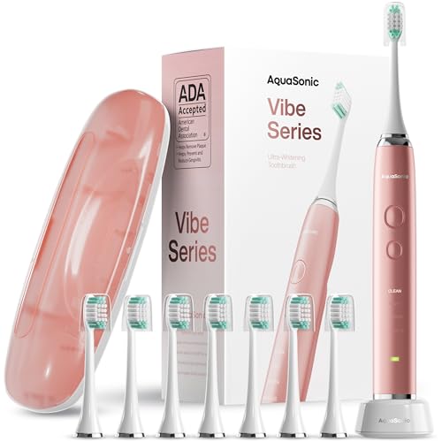 Aquasonic Vibe Ultra-Whitening Toothbrush