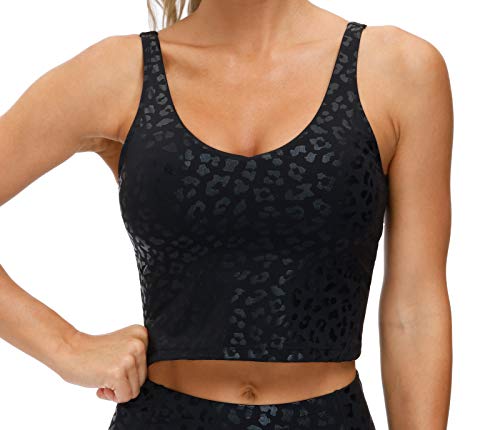 Leopard Sports Bra - Wirefree - Padded