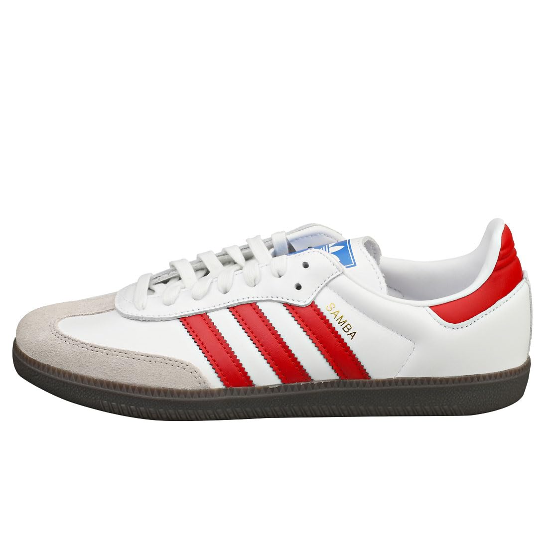 adidas Samba OG Mens Footwear White/Better Scarlet/Supplier Colour Size 8
