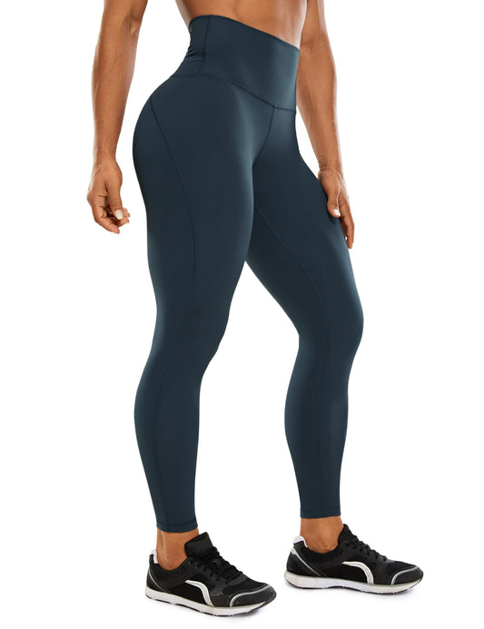 YOGA Women's Workout Leggings, True Navy,