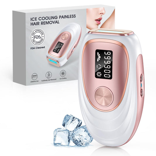 IPL Hair Removal - Cool, 999K Flashes, Permanent Solution