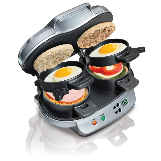 Dual Breakfast Sandwich Maker